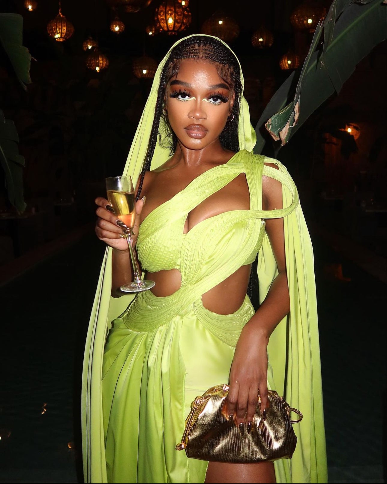 Gold purse
