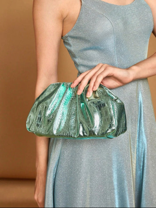 Metallic purse